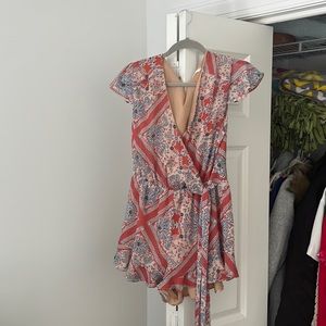 Tularosa patterned romper